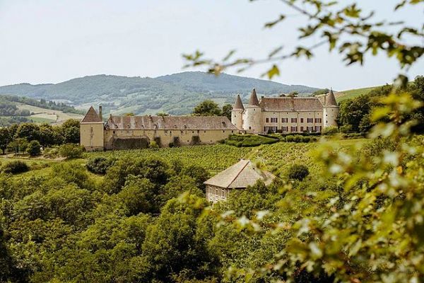 Visite de château dans le Beaujolais
